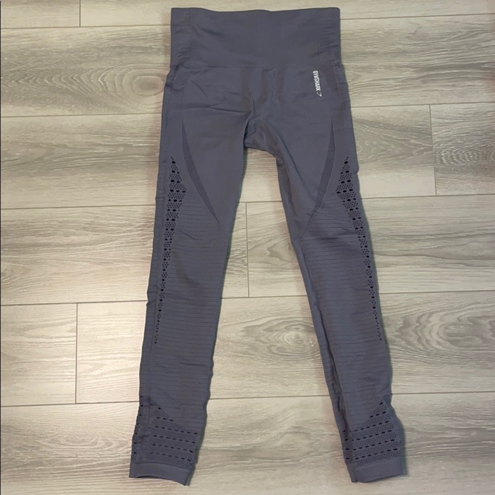 Gymshark energy seamless leggings steel blue
